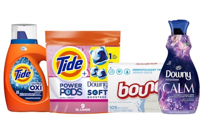 4 P&G Laundry Products