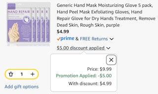hand mask cart