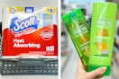 collage with scott and garnier products