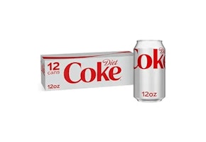 2 Diet Coke Soda 12-Packs