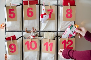 advent shoe organizer