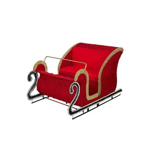 Holiday Living Sleigh Decoration