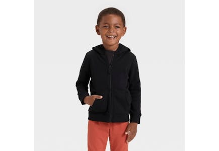 Cat & Jack Toddler Zip-Up Hoodie