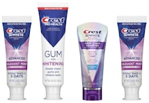 4 Crest Premium Toothpastes