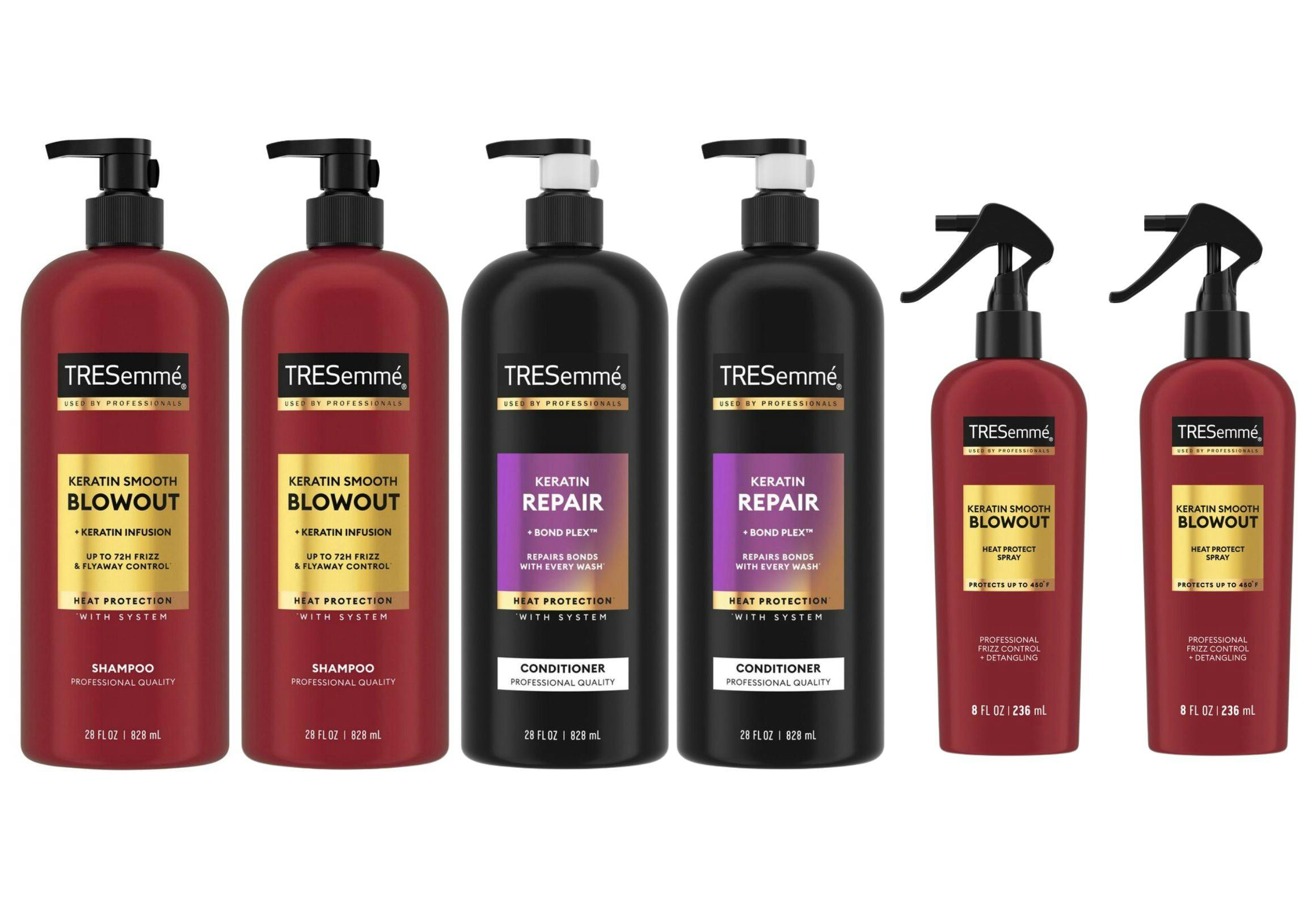 6 TRESemme Hair Care Products