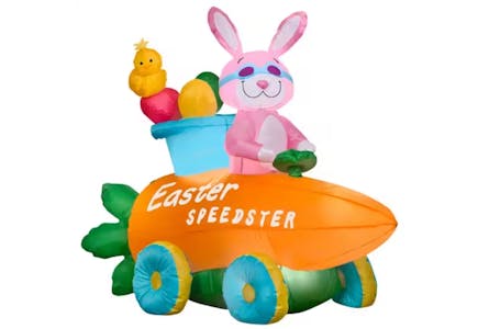 Easter Bunny Speedster Inflatable