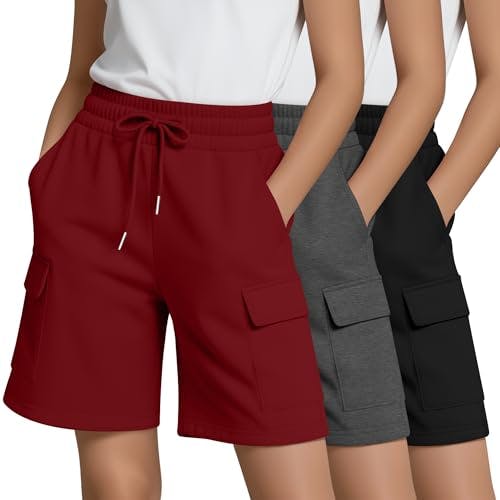 Kids' Cargo Bermuda Shorts 3-Pack
