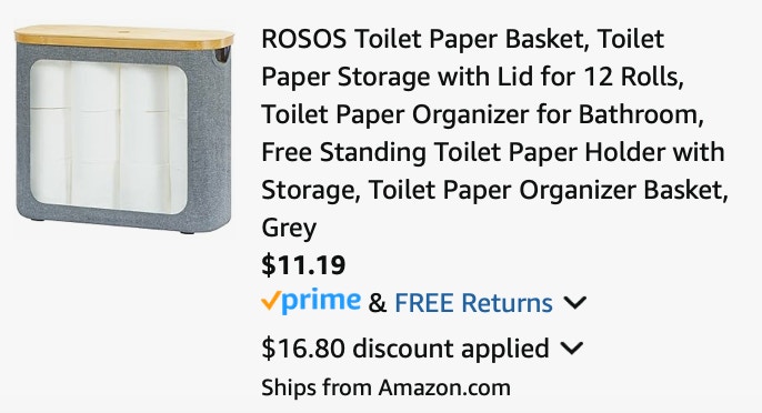 ss toilet paper holder