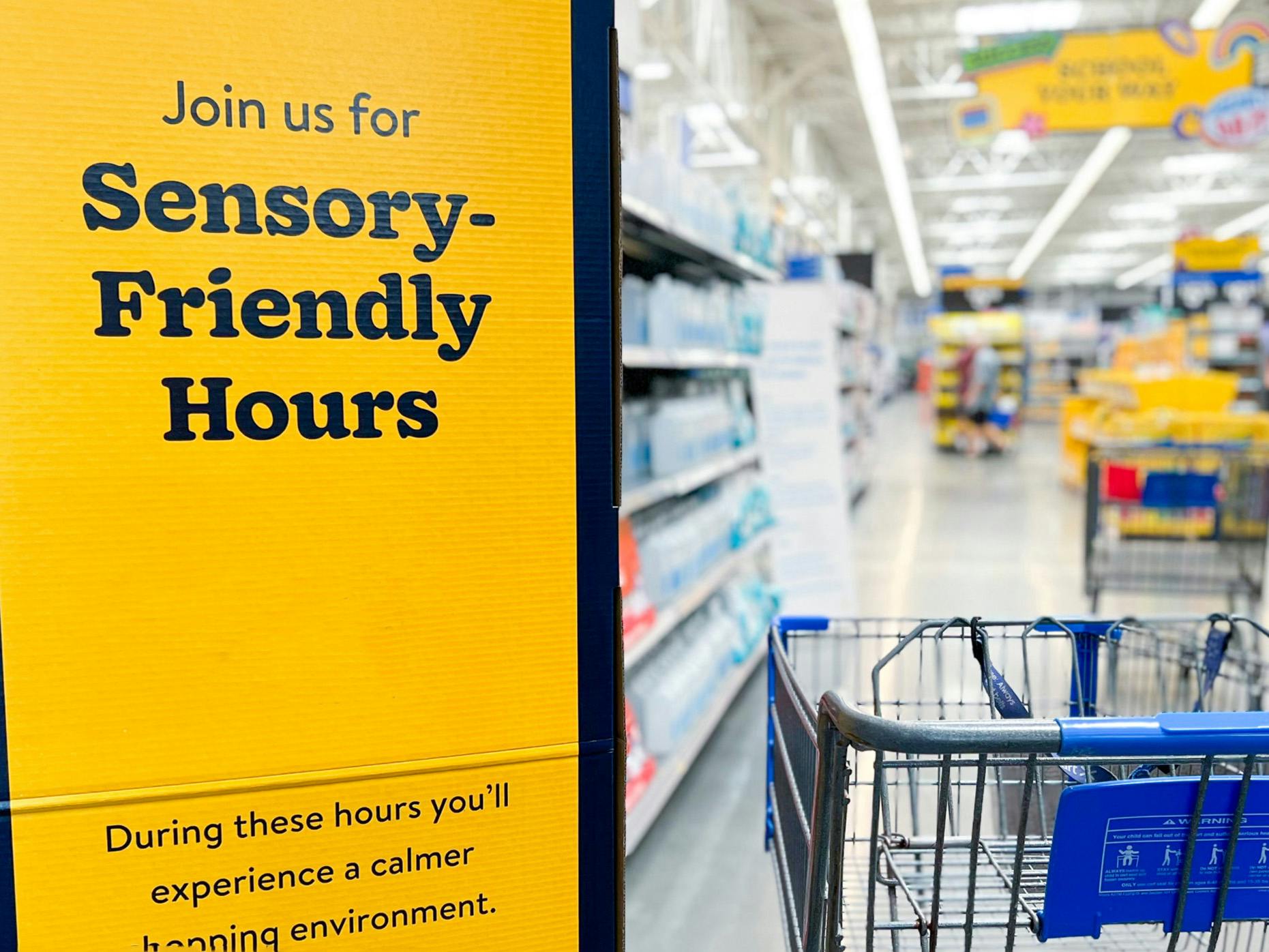 Walmart announces limited sensory-friendly shopping hours