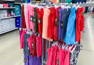 athletic works athleisure shorts in store