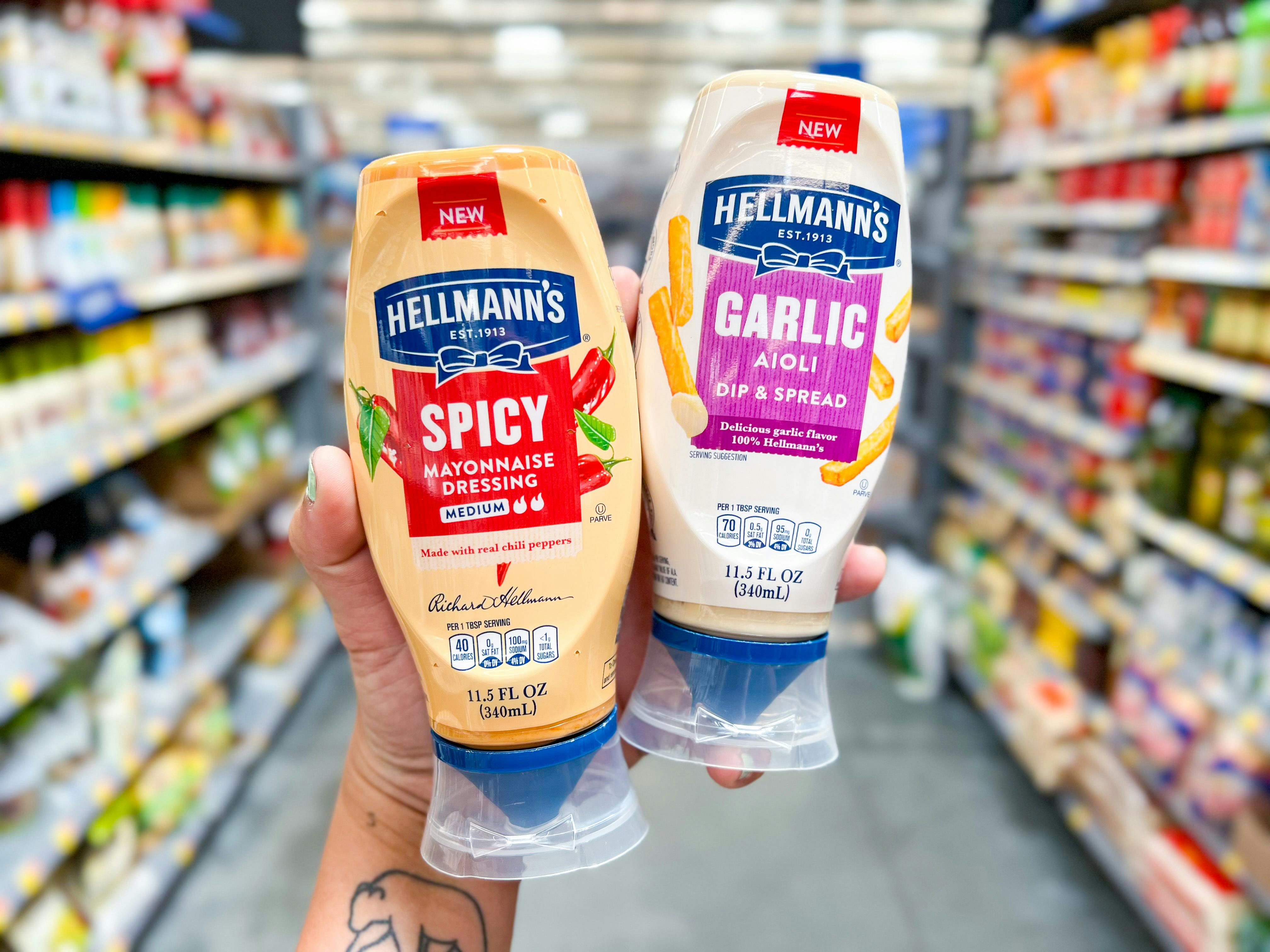 Hellmann's Spicy Mayo & Garlic Aioli, Just $1.73 Each At Walmart - The 