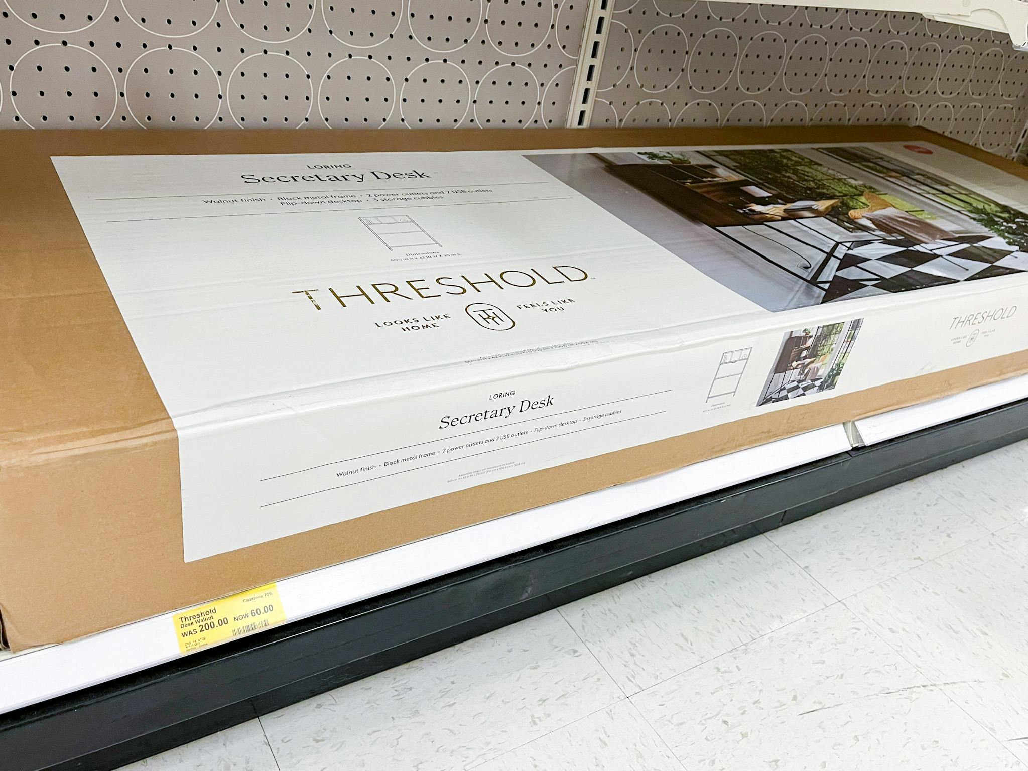 Threshold Desk with Charging Station