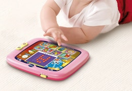 pink VTech baby tablet