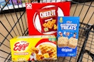 some kellanova products in a cart