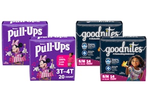 2 Pull-Ups + 2 Goodnites