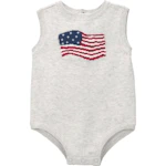 Patriotic Baby Bubble Bodysuit
