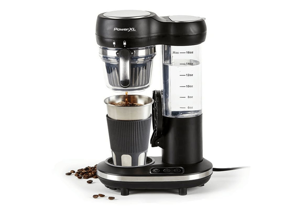 PowerXL Grind and Go Coffee Maker