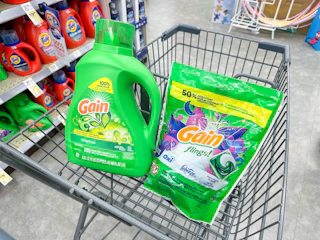 gain detergent and flings walgreens