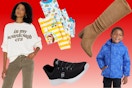 In My Sourdough Era, Ms. Rachel pajamas, Skechers women's sneakers, kids outerwear coat, boots