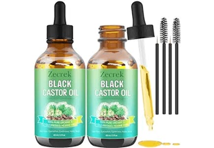 Organic Jamaican Black Castor Oil 2-Pack