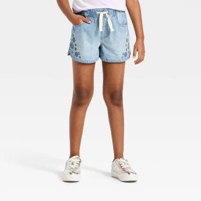 Kids' Cat & Jack Jean Shorts