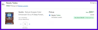 Lowe's Mulch - TopCashback
