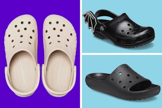 crocs collage