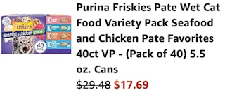 Cat food Amazon receipt