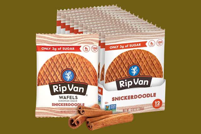 Rip Van Wafels Stroopwafels 12-Pack, as Low as $11.87 on Amazon card image