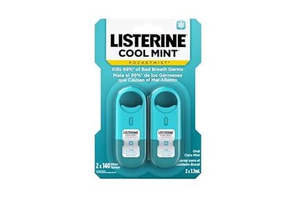 Listerine Pocketmist 2-Pack