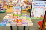 signage for summer reading event for barnes and noble