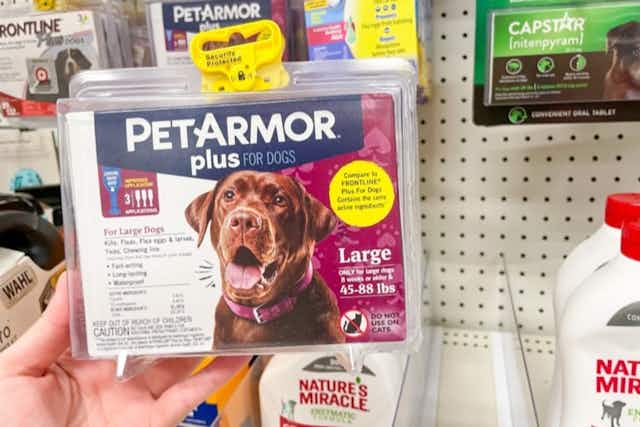 PetArmor Plus Flea and Tick Treatment, as Low as $8.92 for Amazon Pet Day card image