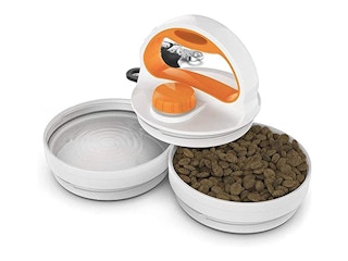 4-in-1 SitStayGo™ Grab n' Go Pet Dinette & Leash
