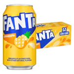 Fanta Pineapple Soda 12-Pack