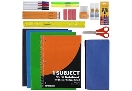 Trailmaker School Supply Kit