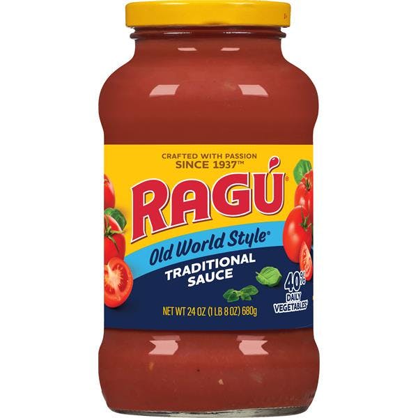 2 Ragu Pasta Sauce Jars
