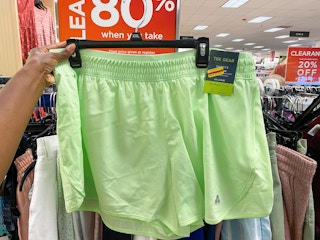 tek gear womens shorts