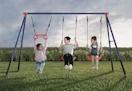 delta children funzone swing set
