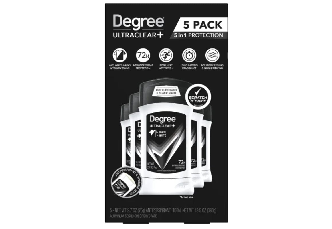 Degree Deodorant 5-Pack