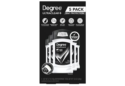 Degree Deodorant 5-Pack