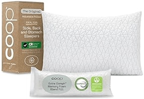Coop Memory Foam Adjustable Pillow
