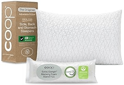 Coop Memory Foam Adjustable Pillow