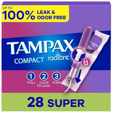 2 Tampax Tampons