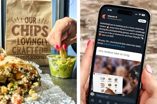 chipotle twitter post about promo codes on X and chipotle food
