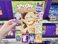 Spooky Face Sticker Book