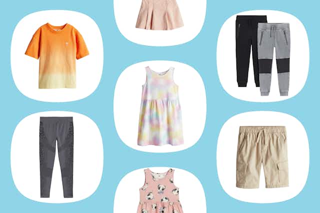 H&M Kids' Clearance Event: $1 dresses, $4 Shirts, $13 Leggings, and More card image