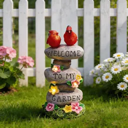 Cardinal Garden Decor