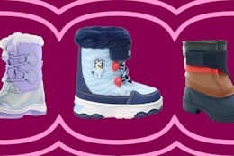 Kids' Snow Boots Clearance at Kohl’s: Pay $12 or Less for Bluey, Carter's, Totes card image