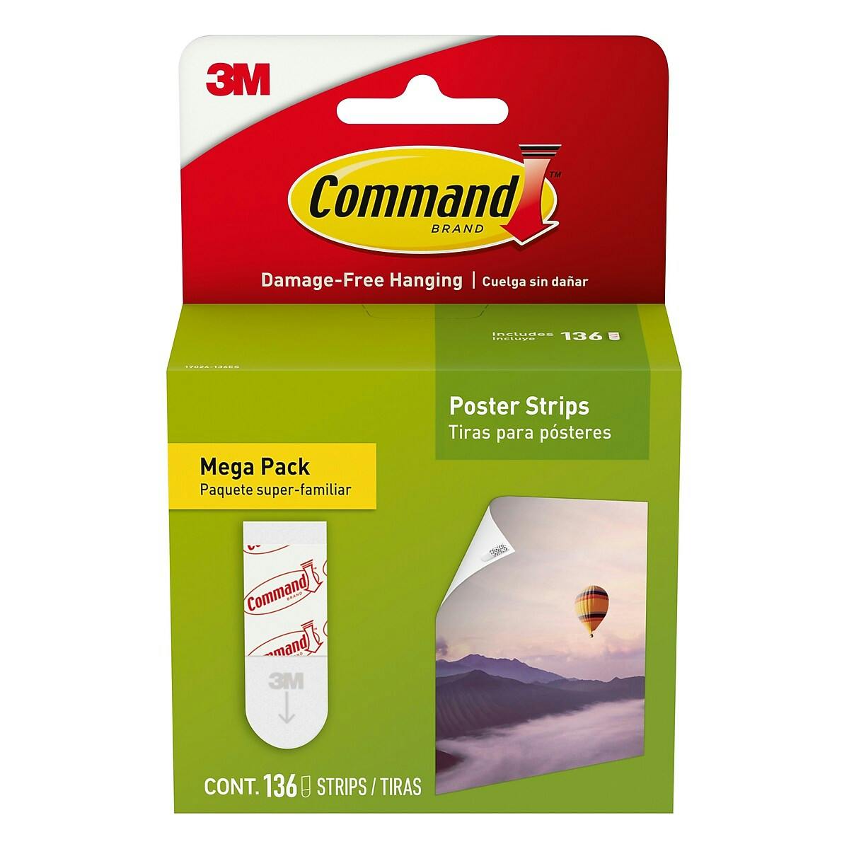 Command Poster Hanging Strips