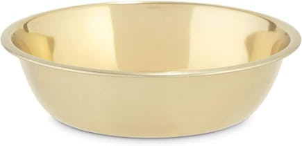 Gold Pet Bowl